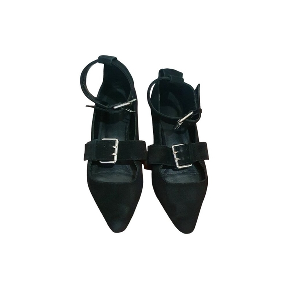 Opening Ceremony Buckle suede flats Size Eur 36/ 6 USA - Picture 8 of 15